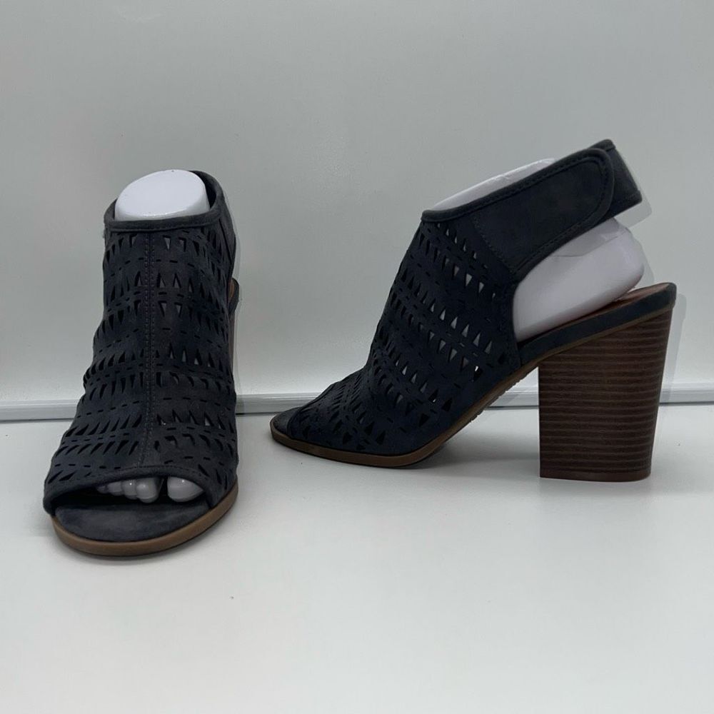 Indigo Rd Perforated Peep Toe Slingback Heel